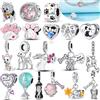 NONE Ciondoli Charm in Argento Sterling 925 per Migliori Amiche, Compatibili con Bracciali Originali, Ciondoli per Borse e Portachiavi, Ciondoli Pendenti Fai da Te, Regalo Gioielli Donna