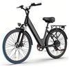 URLIFE Bicicletta Elettrica per Adulti URLIFE E26, Motore 750W, Batteria Rimovibile 36V 13Ah, Pneumatici Fat 26x2 Pollici, 7 Velocità, Freno a Disco Idraulico, Display LCD, E-Bike per Pendolari e Uso