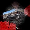 SHOWCASE LAB Teca in plexiglass LS417 Per Set Lego® 42232-Hypercar Koenigsegg Sadair's Spear