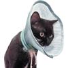 Generisch Imbuto per cani, protezione per il collo contro la lecca, collare a imbuto in rete traspirante, per razze piccole, medie e grandi, cuccioli, gattini, interni ed esterni, giardino e passeggiate