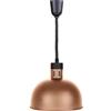 Forcar attrezzature per la ristorazione HLEEB Lampada infrarossi colore rame diametro 290 mm Forcar
