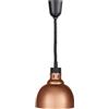 Forcar attrezzature per la ristorazione HLFEFB Lampada infrarossi colore rame diametro 270 mm Forcar