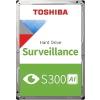 Toshiba HD MG10ADA10TE-V S300 AI Surveillance 10TB, 24/7, 512e / 3.5 / SATA 6Gb/s