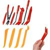 XJLyaya 11 Pezzi Kit Utensile di Smontaggio, Kit Attrezzi Automobile, Attrezzi Auto, Adatto per La Riparazione di Pannelli delle Portiere delle Auto, Finiture Interne, Cruscotti, ECC