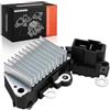 Frankberg Regolatore dell'Alternatore Regolatore di Tensione 2-Poli Compatibile con Feroza Hard Top F300 Feroza Soft Top F300 Hijet Furgone S85 Hijet Pianale/Telaio Porter Furgone Replace# 133872