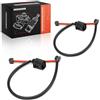 Frankberg 2x Indicatore di usura Usura delle pastiglie dei freni 2-Poli Compatibile con T.o.u.a.r.e.g 7L6 7L7 7LA Q7 4LB C.a.y.e.n.n.e 9PA Q7 Van 4LB T.o.u.a.r.e.g Van 7P5 Replace# 95561236502