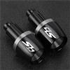 NGYXS Cursore del peso Per Honda SH125 SH125i SH 125 125i 2014-2024 2023 2022 2021 2020 Manopole Manubrio Moto Terminali Tappo Contrappeso Scorrevole(Grey)