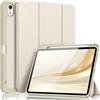 FINTIE Custodia per iPad Air 11 Pollici M4/M3/M2 (2026/2025/2024), iPad Air 5a/4a Gen 10,9 (2022/2020) con Portapenne, Leggero Cover Posteriore in Morbido TPU con Auto Sveglia/Sonno, Galassia