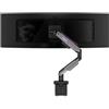 MSI MPG MT201R V2 - Braccio di supporto per monitor singolo RGB premium, supporta schermi da 17-49 e 20 kg, compatibile VESA, supporto regolabile con molla a gas resistente, morsetto e passacavo