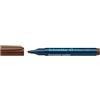 Schneider Schreibgeräte Pennarello permanente Maxx 133, 1 + 4 mm, marrone