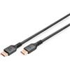 DIGITUS Cavo DisplayPort 2.1 - 2 m - UHD 16K 60 Hz - UHBR20 - Nero
