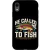 He Called Me To Fish Christian Fishing F Custodia per iPhone XR Mi ha chiamato a pescare Matteo 4:19 Fede di pesca