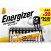 Energizer Alkaline Power - Confezione da 20 batterie alcaline AAA/LR06