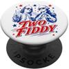Cool Two Fiddy Red White Blue Illustrati Due Fiddy 250 4 luglio American Funny Patriotic 250 USA PopSockets PopGrip Adesivo