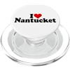 I HEART LOVE NANTUCKET I LOVE CUORE NANTUCKET MASSACHUSETTS CAPO COD PopSockets PopGrip per MagSafe