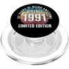 Kattos - Buon compleanno 32 anni 32° Compleanno Leggendario Anno di Nascita 1991 Edizione PopSockets PopGrip per MagSafe
