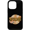 Eye Doctor Optician Holiday Birthday Pre Custodia per iPhone 13 Pro Fiore floreale ottico oculista, regalo per uomini, donne e bambini