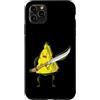 Cheese milk curd milk product dairy Holl Custodia per iPhone 11 Pro Max Pezzo di formaggio con coltello da formaggio