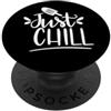 Fraxoweb Just Chill - Ghiacciolo estivo fresco PopSockets PopGrip Adesivo