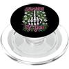 Grandio Design Introverted Intellectual Thinking Of You - Dito medio floreale antisociale PopSockets PopGrip per MagSafe