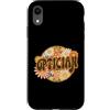 Eye Doctor Optician Holiday Birthday Pre Custodia per iPhone XR Fiore floreale ottico oculista, regalo per uomini, donne e bambini