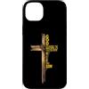 Son of God Jesus Bible Verse Cross Chris Custodia per iPhone 14 Plus Figlio di Dio Gesù Cristo Bibbia Versetto 9 Giovanni 3:16 Croce Fede