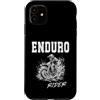 Oort 33 Production Custodia per iPhone 11 Endurro Rider, motociclista duro