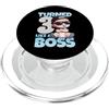 Baby Birthday 3. Kindergeburtstag Junge Baby 3 ° compleanno ragazzo ragazza 3 anni come un capo bambini PopSockets PopGrip per MagSafe