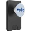 2028 ELECTION US by Scarebaby Design Scritta in blu scuro PopSockets PopWallet per MagSafe
