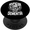 Dementia Awareness Alzheimers and Brain Avventura Prima Dementia Consapevolezza Retro Camping PopSockets PopGrip Adesivo