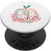 Aspiring Educator Designs Futuro Insegnante Aspirante Educatore Studente Scuola PopSockets PopGrip Adesivo
