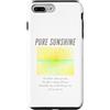 I LOVE AMAMI Custodia per iPhone 7 Plus/8 Plus SOLE PURO