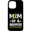 Flo Design Childhood Cancer Awareness Ou Custodia per iPhone 13 Pro Max Mom Of a Warrior Childhood Cancer Awareness Mother Women