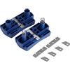 Ycauty Taglierina per Bordi Doppia, Taglierina per Bordi Manuale per Impiallacciatura di Melammina in PVC su 2 Lati, Strumento per Rifilatura della Coda per la Lavorazione del Legno per