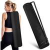ULTECHNOVO Borsa Design Semplice Ampia Capacità Resistente Moda alla e per Tappetino Oxford Nero, Robusta di Yoga per Lezioni Pilates
