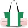 ZYJHYY Borsa da yoga con stampa bandiera della Nigeria per donne con tappetini da yoga borse Carrier borsa tote per allenamento pilates
