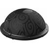 Generic Balance Training Ball per Allenamento Bilanciamento Corpo Core Sfera Base Rotonda Gonfiabile con Design Antiscivolo Adatta a Pilates Palestra, Nero, Nero, Nuvola Propizia Professionale