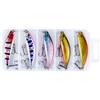 Steinn Wobbler Minnow Set di esche artificiali | Pesce predatore pesce persico | con scatola per esche