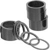 Generic Distanziali per Serie Sterzo Bici in Fibra di Carbonio 11 Pezzi, Accessori Versatili e Resistenti all'Usura, per Forcelle 28,6mm