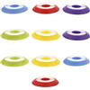 IOBIDDYS Porta Lenza da Pesca Portatile 10 Pezzi in Silicone Design Completamente Chiuso Organizer per Bobine per Attrezzatura da Pesca All'aperto