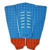 YGLONG Marino Tappeto Antiscivolo Pad di trazione Adesivo Arancione for tavola da Surf in Schiuma Eva for Ponte SUP Impugnature Antiscivolo for Coda for Piedi(Red-Wihte)