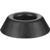 HEANUJJ Supporto per Palla da Basket e Calcio in Plastica Nero, Affidabile per Esposizione e Uso Interno, per Collezioni Sportive e Ambienti Indoor
