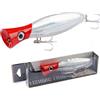 YobiLife Popper Esca da Pesca 40g 40g 12.5cm Luccio Pesca Luccio Predatori Acqua Salata Acqua Dolce Multicolore ABS Lancio Lungo 40g 12.5cm Rosso