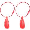 SHOWERORO Clip Superficie Liscia e Resistente all Usura per Disco Portatile 2 Pezzi in Plastica e Metallo per Uso Outdoor
