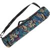 CLISPEED Borsa Stile Cilindrica Stampa per Nazionale Palestra Forma e Yoga Oxford Resistente Sottile Tappetino Trekking
