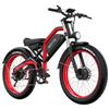 NexaCore Distribuito N26 Rosso, Bicicletta Adulti 26, Telaio in Lega di Alluminio, Cambio Shimano 7 Velocità, Freni a Disco Idraulici, Pneumatici Fat 26 x 4.0, Doppia Sospensione