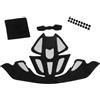 CIYODO Imbottitura Casco Bici Nero in Schiuma 4Pezzi Kit con Diverse per Casco da Mountain Biking Outdoor Stili multipli