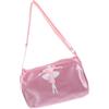 SUPVOX Borsa da Ballo per Bambine Rosa Oxford Tracolla Regolabile e Doppio Utilizzo a Mano o Spalla per Balletto e Danza Classica