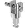 GETAJGHSD Fishing Boat Bimini Mount in Acciaio Inossidabile con Installazione Facile per Condizioni Marine Impegnative