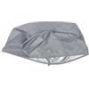 Generic Copertura Raggi Oxford Argentato Barca per 210d a Sedile in Resistente UV, Protezione Pieghevole per Sedia da Barca per Uso Nautico